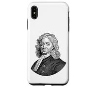 Isaac Newton Portrait de Visage Professeur de Sciences Coque pour iPhone XS Max