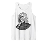 Isaac Newton Portrait de Visage Professeur de Sciences Débardeur