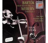 Isaac Stern – Bartók : Sonates pour violon n°1 et 2 / 4 Pièces – CD – Sony