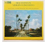 Isaac Stern, Leonard Bernstein, New York Philharmonic - Beethoven: Violin Concerto [LP]