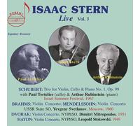 Stern,Isaac - Isaac Stern: Live,Vol.3 [Import]