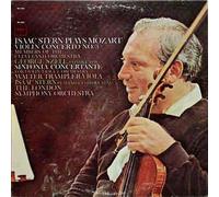 Isaac Stern Plays Wolfgang Amadeus Mozart - The Cleveland Orchestra , George Szell , Walter Trampler , The London Symphony Orchestra - Violin Concerto No. 3 / Sinfonia Concertante - Columbia