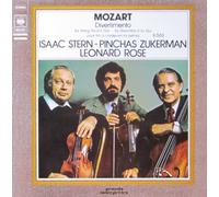 ISAAC STERN, ZUKERMAN, BARENBOIM - mozart; sinfonia concertante LP