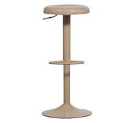 ISAAC - Tabouret de bar réglable beige Beige