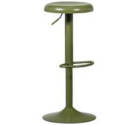 ISAAC - Tabouret de bar réglable vert Vert