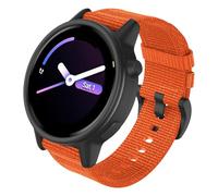 ISABAKE 20MM Nylon Bracelets pour Garmin Forerunner 245/Forerunner 645/Vivoactive 3/Active 5/Active 6,Nylon Bracelets de remplacement pour Garmin Venu 2 Plus/Forerunner 165/Approach S40/Vivomove Sport
