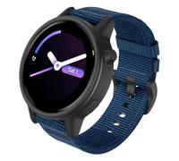 ISABAKE 20MM Nylon Bracelets pour Garmin Forerunner 245/Forerunner 645/Vivoactive 3/Active 5/Active 6,Nylon Bracelets de remplacement pour Garmin Venu 2 Plus/Forerunner 165/Approach S40/Vivomove Sport