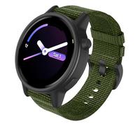 ISABAKE 20MM Nylon Bracelets pour Garmin Forerunner 245/Forerunner 645/Vivoactive 3/Active 5/Active 6,Nylon Bracelets de remplacement pour Garmin Venu 2 Plus/Forerunner 165/Approach S40/Vivomove Sport