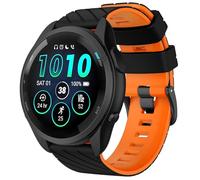 ISABAKE 22MM Bracelet Compatible avec Garmin Forerunner 255/Vivoactive 4/Venu 2/Venu 3 Bracelets, 22mm Silicone Sport Remplace Band pour Forerunner 265/Forerunner 265 music/Forerunner 255 music