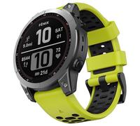 ISABAKE 22MM Bracelet pour Garmin Fenix 7/Fenix 6/Fenix 6 Pro/Fenix 5/Fenix 5 Plus, Sport Quick Fit Silicone Bracelet pour Forerunner 935/Forerunner 945/965/955/Epix 47mm/Approach S60/ApproachS62