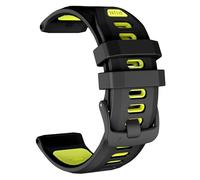 ISABAKE 22mm Bracelet pour Garmin Forerunner 935/Forerunner 945/Forerunner 955/Forerunner 965/Forerunner 970,22mm Silicone Sport Remplacement Bracelet pour Garmin Descent G1/ Descent G1 Solar