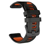 ISABAKE 22mm Bracelet pour Garmin Forerunner 935/Forerunner 945/Forerunner 955/Forerunner 965/Forerunner 970,22mm Silicone Sport Remplacement Bracelet pour Garmin Descent G1/ Descent G1 Solar