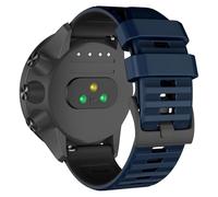 ISABAKE 24MM Bracelet Silicone pour Suunto 9/9 Baro /9 Titanium/7/D5, 24MM Bracelets de Remplacement pour Suunto Spartan Sport/Sport Wrist HR/Traverse 24mm/Smartwatch 2 SW2