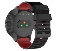 ISABAKE 24MM Bracelet Silicone pour Suunto 9/9 Baro /9 Titanium/7/D5, 24MM Bracelets de Remplacement pour Suunto Spartan Sport/Sport Wrist HR/Traverse 24mm/Smartwatch 2 SW2