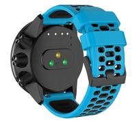 ISABAKE 24MM Bracelet Silicone pour Suunto 9/9 Baro /9 Titanium/D5 /7, 24MM Bracelets de Remplacement pour Suunto Spartan Sport/Sport Wrist HR/Traverse 24mm/Smartwatch 2 SW2