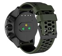 ISABAKE 24MM Bracelet Silicone pour Suunto 9/9 Baro /9 Titanium/D5 /7, 24MM Bracelets de Remplacement pour Suunto Spartan Sport/Sport Wrist HR/Traverse 24mm/Smartwatch 2 SW2