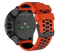 ISABAKE 24MM Bracelet Silicone pour Suunto 9/9 Baro /9 Titanium/D5 /7, 24MM Bracelets de Remplacement pour Suunto Spartan Sport/Sport Wrist HR/Traverse 24mm/Smartwatch 2 SW2