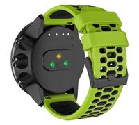 ISABAKE 24MM Bracelet Silicone pour Suunto 9/9 Baro /9 Titanium/D5 /7, 24MM Bracelets de Remplacement pour Suunto Spartan Sport/Sport Wrist HR/Traverse 24mm/Smartwatch 2 SW2