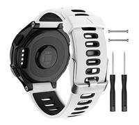 ISABAKE Bracelet de Montre pour Garmin Forerunner 735XT 235 235Lite 230 220 620 630, Bande de Remplacement en Silicone Souple pour Garmin Watch Accessoires