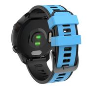 ISABAKE Bracelet de Remplacement en Silicone de 20mm pour Garmin Vivoactive 3/Forerunner 245/645/Samsung Galaxy Active 2/Gear Sport/Galaxy Watch 42 mm/Garmin Venu/Vivomove HR