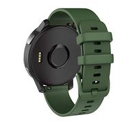 ISABAKE Bracelet en silicone pour Garmin Venu 2S/Vivoactive 4S/Vivomove 3S, 18 mm à libération rapide pour TicWatch C2/Fossil Q Venture Gen 4/Gen 3