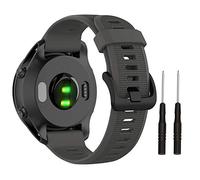 ISABAKE Bracelet pour Garmin Forerunner 945/935, Garmin Fenix 5/5 Plus, Fenix 6/6 Pro, Approach S60/Quatix 5, Bande de Remplacement de Montre en Silicone Souple de 22mm