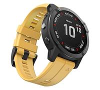 ISABAKE Bracelets compatibles avec Fenix 5X Plus, Fenix 7X Sport Bracelet de montre de rechange en silicone pour Garmin Fenix 5X/Fenix 5X Plus/Fenix 6X/Fenix 6X Pro/Fenix 3/HR/Descent MK1/D2 Delta