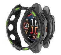 ISABAKE Coques Compatible avec Fenix 8 47MM, Housse de Protection Doux TPU Antichoc Coque de Pare Chocs,Coque en Silicone Souple, Résistante Aux Chocs et Aux Rayures,Accessoires de Montre Connectée