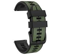 ISABAKE Silicone Bracelet pour Garmin Vivoactive 4/Active/Samsung Galaxy Watch 46 mm, 22 mm Quick Fit Sport Bracelet pour Samsung Gear S3 Frontier/S3 Classic/Huawei Watch GT2/Venu 2/Ticwatch Pro S2