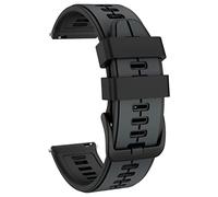 ISABAKE Silicone Bracelet pour Garmin Vivoactive 4/Active/Samsung Galaxy Watch 46 mm, 22 mm Quick Fit Sport Bracelet pour Samsung Gear S3 Frontier/S3 Classic/Huawei Watch GT2/Venu 2/Ticwatch Pro S2