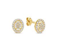 Isabel Bernard Boucles d'oreilles en or 14 carats Le Marais Anne, One Size, Or, Pas de gemme