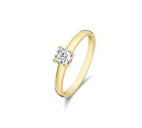 Isabel Bernard Bague or / transparent, Taille 52