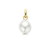 Isabel Bernard Pendentif or / blanc perle, Taille One Size