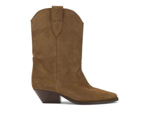 Isabel Marant bottes western femme en daim marron - 40