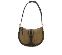 Isabel marant sac femme beige oskan hobo soft medium en daim - UNI