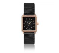 ISABELLA FORD Patricia Black Mesh Montre femme Noir FD4-B048B
