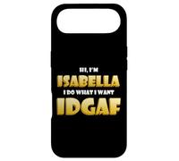 Isabella Joke IDGAF Meme Funny Halloween Costume for Bella Coque pour iPhone Air