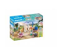 Playmobil 71354 Isabella & Lioness avec Aire de Lavage pour Chevaux - Horses of Waterfall - fabriqué avec Plus de 80% de matériaux recyclés ou biosourcés en Moyenne. Dès 5 Ans