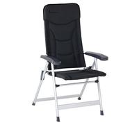 Isabella Loke High Back Chaise de camping, Gris Foncé