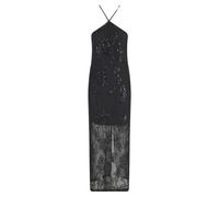 Isabelle Blanche - Long Mesh Dress - Femme - Robes - Noir - Taille: 40 FR