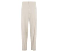 Isabelle Blanche - Pantalon Large Sable Bouton Central - Femme - Pantalons - Beige - Taille: 40 FR