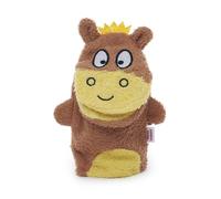 Isabelle Laurier - Gant de Toilette Amusant pour Enfant 100% Coton - Gant de Bain éponge pour bébé - Modèle Cheval