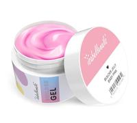 IsabelleNails Builder Gel Jelly Gel 50 g, gel UV pour extension et modelage des ongles, gel de finition, gel pour nail art, gel de couleur, rose pâle