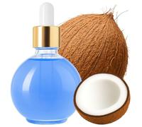 Isabellenails Cuticle Oil Huile nourrissante pour ongles et cuticules 75 ml avec huile d'amande et vitamine E pour ongles naturels ou en gel, soin des cuticules (noix de coco)