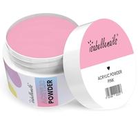 IsabelleNails Poudre acrylique pour ongles - Poudre acrylique professionnelle pour extension d'ongles en acrylique, modélisation des ongles (Rose, 50 ml)