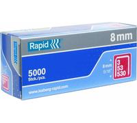Isaberg Rapid staple 53 / 08 L 004 Emballage = 5000 pièces Isaberg type 53 - 11857050