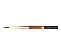 Isabey - Pinceau - rond - taille : 4 - 2.4 x 14 mm Poignée noire