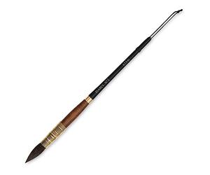 Isabey Vintage Siberian Blue Squirrel Brush, Quill Mop, 2