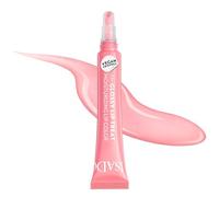 IsaDora Glossy Lip Treat Gloss à lèvres, nourrissant, pour des lèvres pulpeuses, stimule la formation de collagène, brillance unique sans colle, végétalien avec beurre de karité, Pink Punch