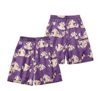 Isagi Yoichi Seishiro Nagi Anime Plage Short de Bain Unisexe Respirant Style Neutre Pantalon de Plage Décontracté Séchage Rapide Pantalon Cinq Quarts